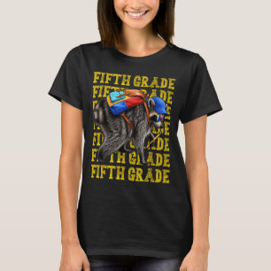 Camiseta Jimothy Guaxinim da Quinta Série de Volta à Escola