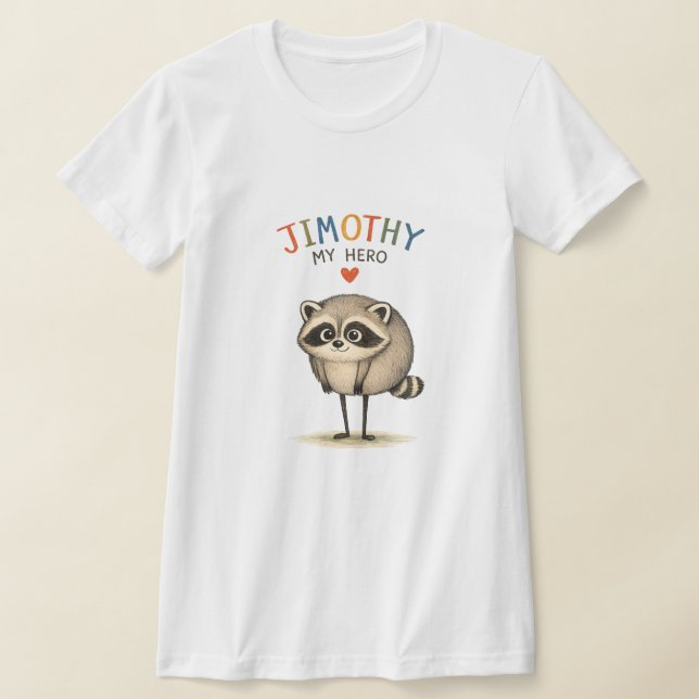 CAMISETA JIMOTHY MEU HEROI (Postura )