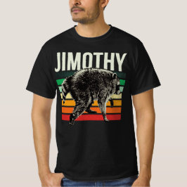 Camiseta Jimothy o guaxinim