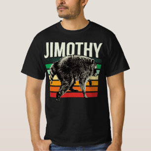 Camiseta Jimothy o guaxinim