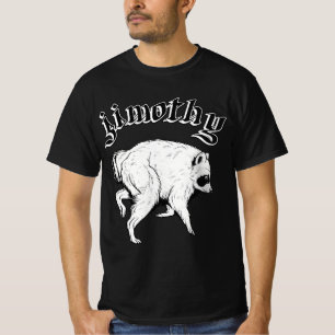 Camiseta ‘Jimothy’, o guaxinim famoso da internet de Seatt
