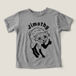 Camiseta Jimothy O Guaxinim Polegar Para Cima