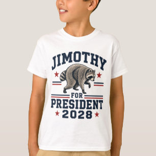 Camiseta Jimothy para presidente 2028