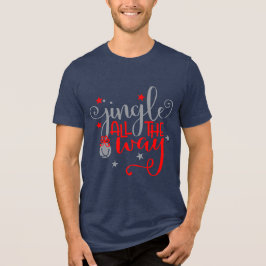Camiseta Jingle All Way Christmas Bells