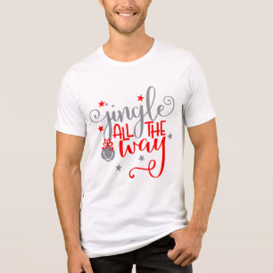 Camiseta Jingle All Way Christmas Bells
