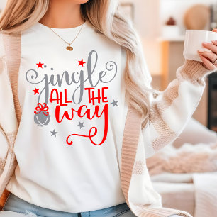 Camiseta Jingle All Way Christmas Bells