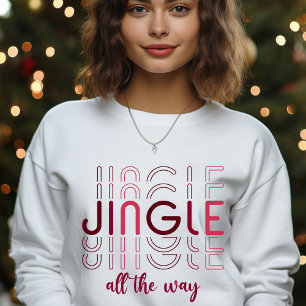 Camiseta Jingle All Way Seasonal Christmas Women's