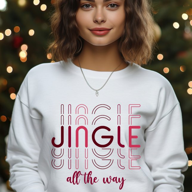 Camiseta Jingle All Way Seasonal Christmas Women's (Criador carregado)