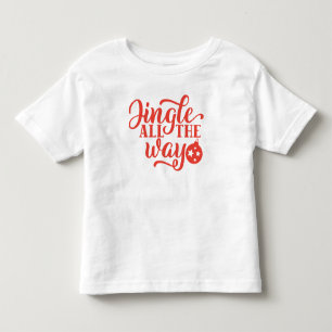Camiseta Jingle All Way Toddler Christmas Shirt - Bonita