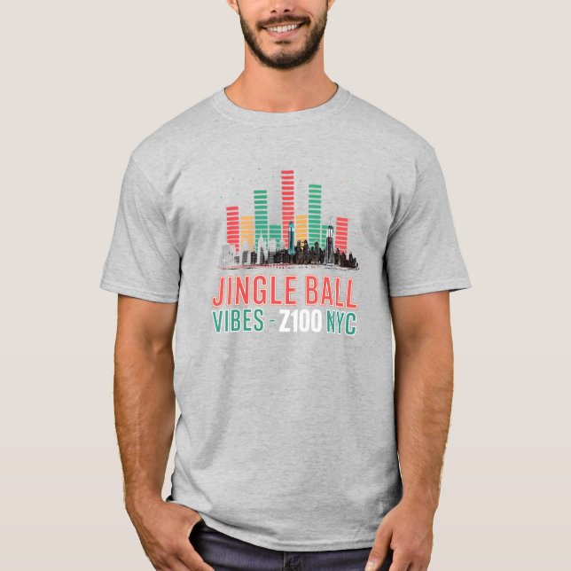 Camiseta Jingle Ball NYC para todos (Frente)