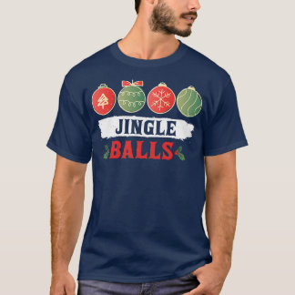 Camiseta Jingle Ball Tinsel Seins Correspondente Famille Gr