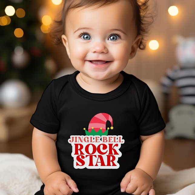 Camiseta Jingle Bell Rock Star Natal (Criador carregado)