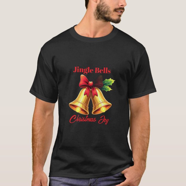 Camiseta Jingle Bells, Christmas Joy (Frente)