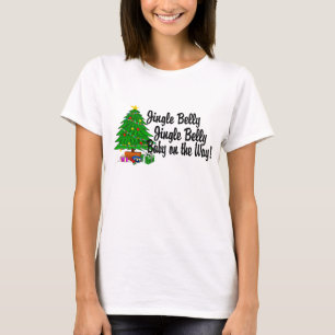 Camiseta Jingle Belly Baby No Caminho Da Maternidade