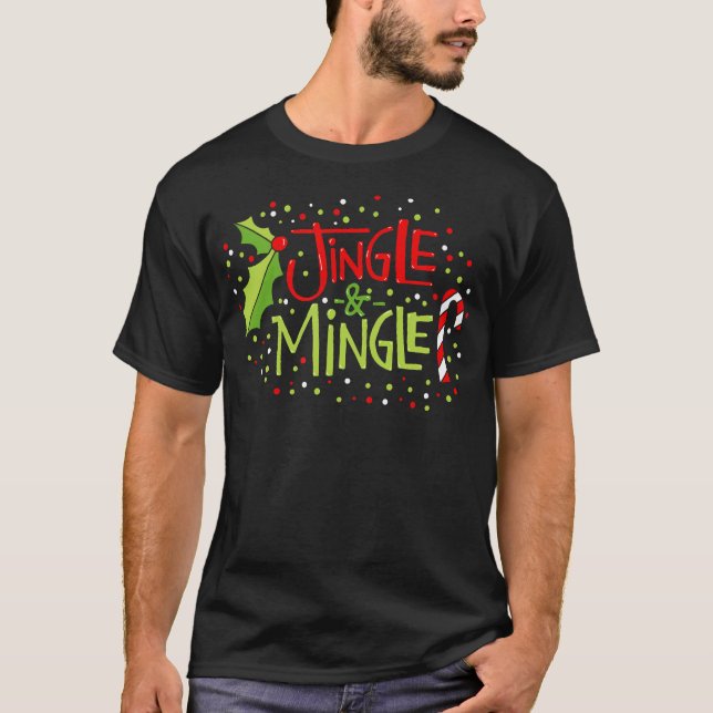 Camiseta Jingle E Mingle Christmas (Frente)