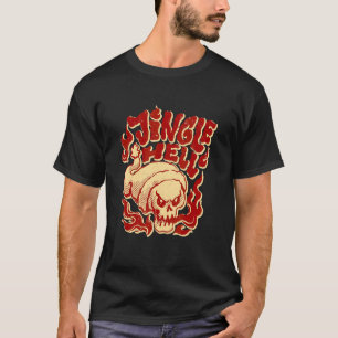 Camiseta Jingle Hell é Minha Canção de Natal Espírito Reino
