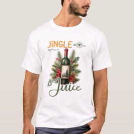 Camiseta Jingle Juice Christmas Funny Holiday Wine Lover