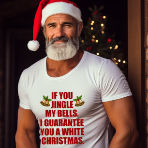Camiseta Jingle My Bels Para Um Natal Branco