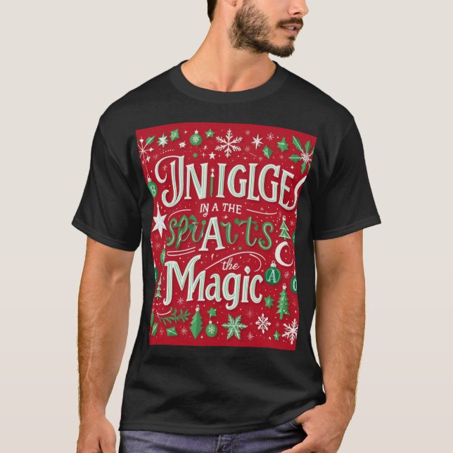 Camiseta Jingle no Espírito, a Mágica (Frente)