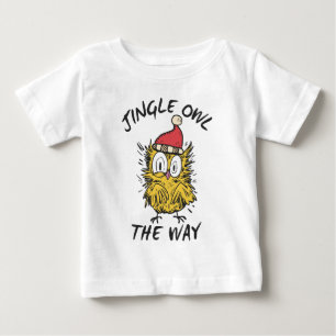 Camiseta Jingle Owl do jeito que Papais noeis Engraçados Co