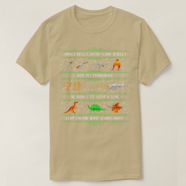 Camiseta Jingle Serenity (Frente do Design)