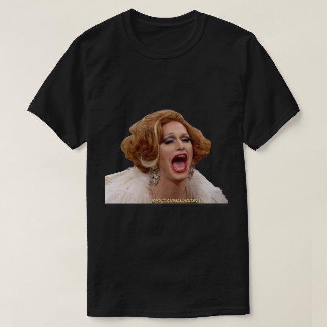 Camiseta Jinkx Monson gritando (Frente do Design)