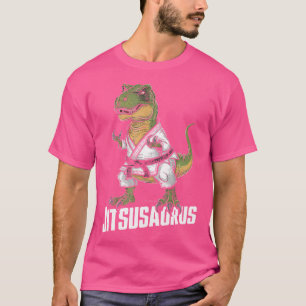 Camiseta Jitsusaurus brasileiro Jiu Jitsu Trex Bjj Costume 