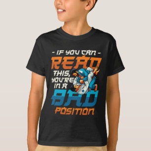 Camiseta Jiu-jit brasileiro do Judo Karate