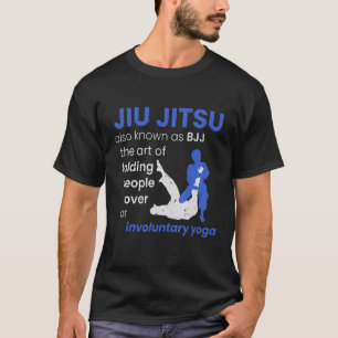 Camiseta Jiu jitsu 柔 術 Ioga Homens Involuntários Mulheres C