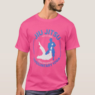 Camiseta Jiu Jitsu 柔 Esporte 1882 Homens Ioga Voluntários M