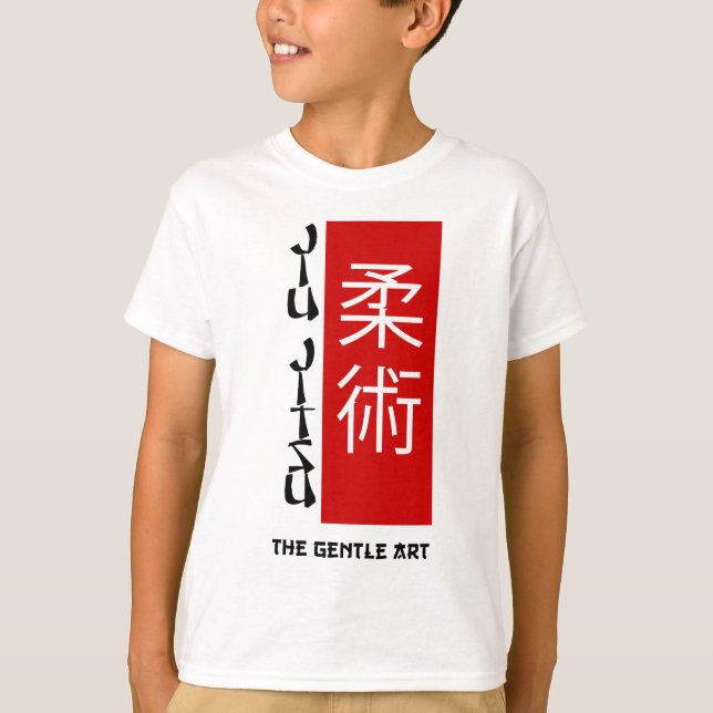 Camiseta Jiu Jitsu - a arte delicada (Frente)