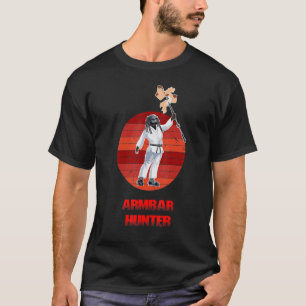 Camiseta Jiu Jitsu Armbar Hunter brasileiro Jiu Ji