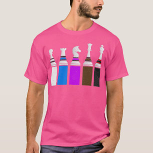 Camiseta Jiu Jitsu BJJ Chess Belts Jiu Jitsu com ponto base