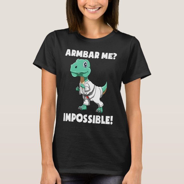 Camiseta Jiu Jitsu BJJ e Dino Grappling (Frente)