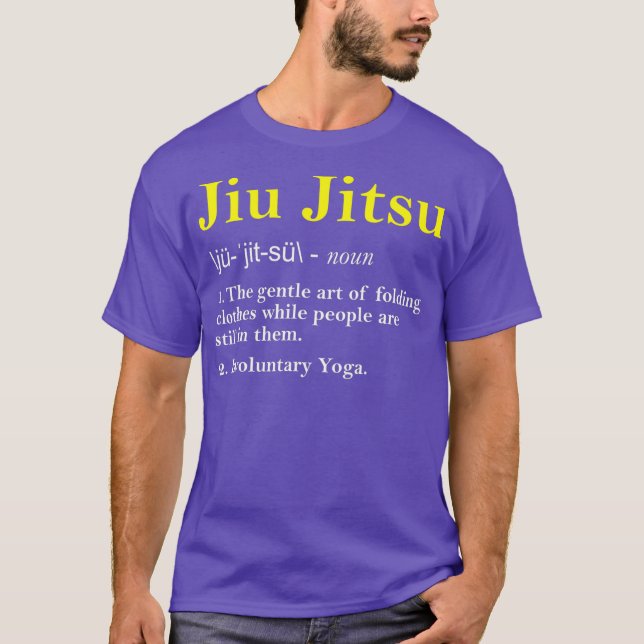 Camiseta Jiu Jitsu BJJ Men Roupa (Frente)