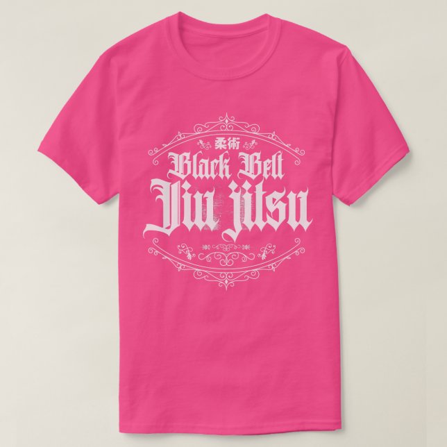 Camiseta Jiu Jitsu Black Belt Classic (Frente do Design)