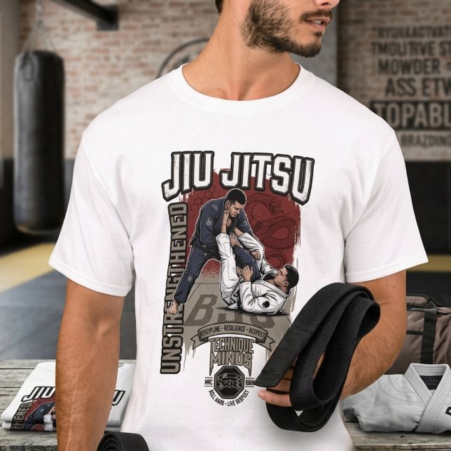 Camiseta Jiu-Jitsu Brasileiro (Criador carregado)