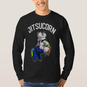 Camiseta Jiu Jitsu Brasileiro e Unicórnio BJJ e Luta