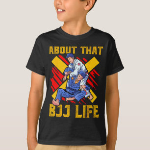 Camiseta Jiu-Jitsu Brasileiro Sobre aquela Vida de Luta de 