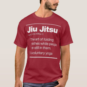 Camiseta Jiu Jitsu Definição De Dicionário Ioga Involuntári