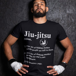 Camiseta Jiu Jitsu Definição Engraçado BJJ