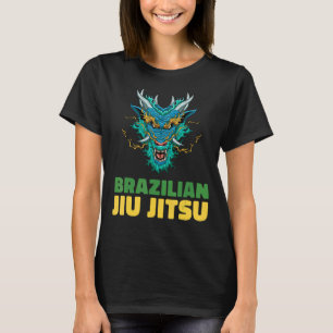 Camiseta Jiu Jitsu Dragon Demon brasileiro Jiu Jitsu e Gra