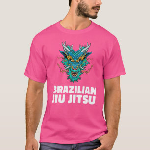 Camiseta Jiu Jitsu Dragon Demon Jiu Jitsu MMA Gra