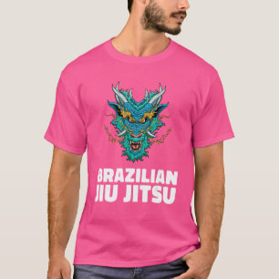 Camiseta Jiu Jitsu Dragon Demon Jiu Jitsu MMA Gra
