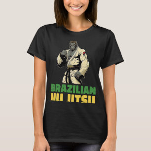 Camiseta Jiu Jitsu e Gorila
