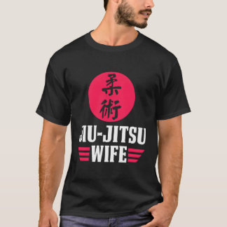 Camiseta Jiu Jitsu Esposa Engraçada Brasileira Jiu Jitsu Ma