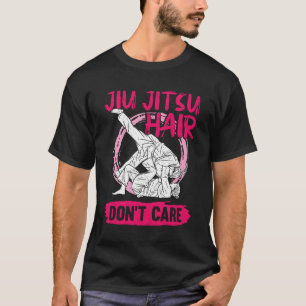 Camiseta Jiu Jitsu Hair Não se importa