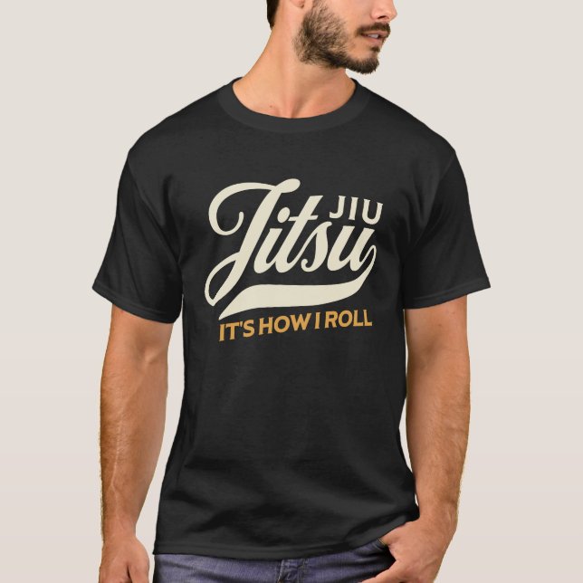 Camiseta Jiu Jitsu It's How I Roll  MMA Grappling BJJ (Frente)