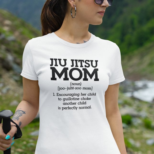 Camiseta Jiu Jitsu Mãe Mãe Mãe Mãe (Criador carregado)