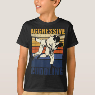 Camiseta Jiu Jitsu MMA BJJ Judo Abraço Agressivo